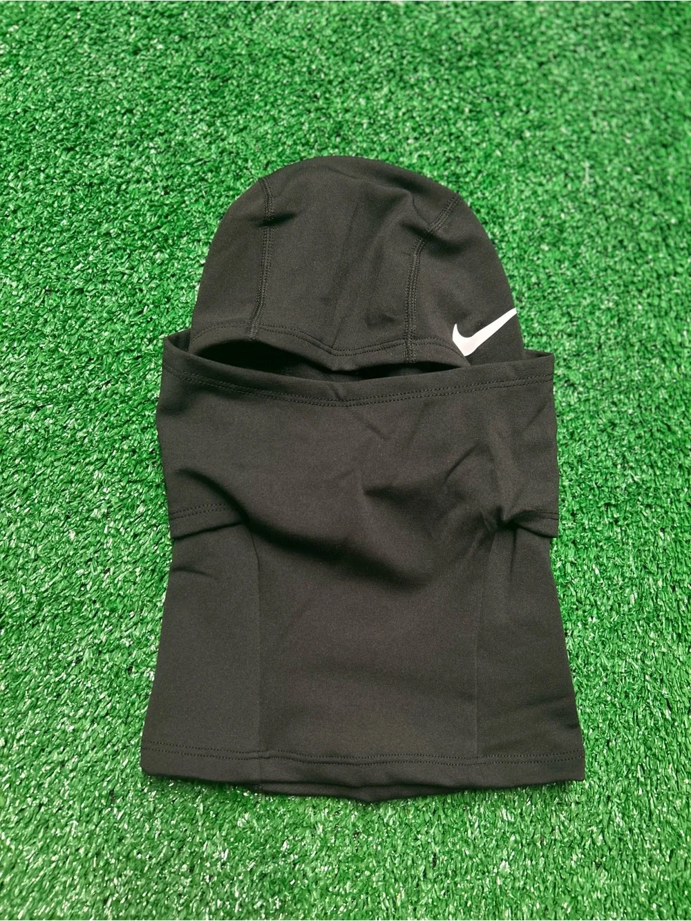 Nike Pro HyperWarm Black Balaclava Hood One Size Unisex